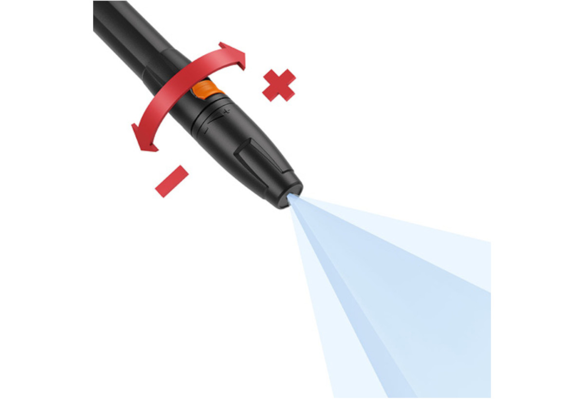 Μπεκ επίπεδης δέσμης, ρυθμιζόμενη πίεση Stihl RE 120 Plus 